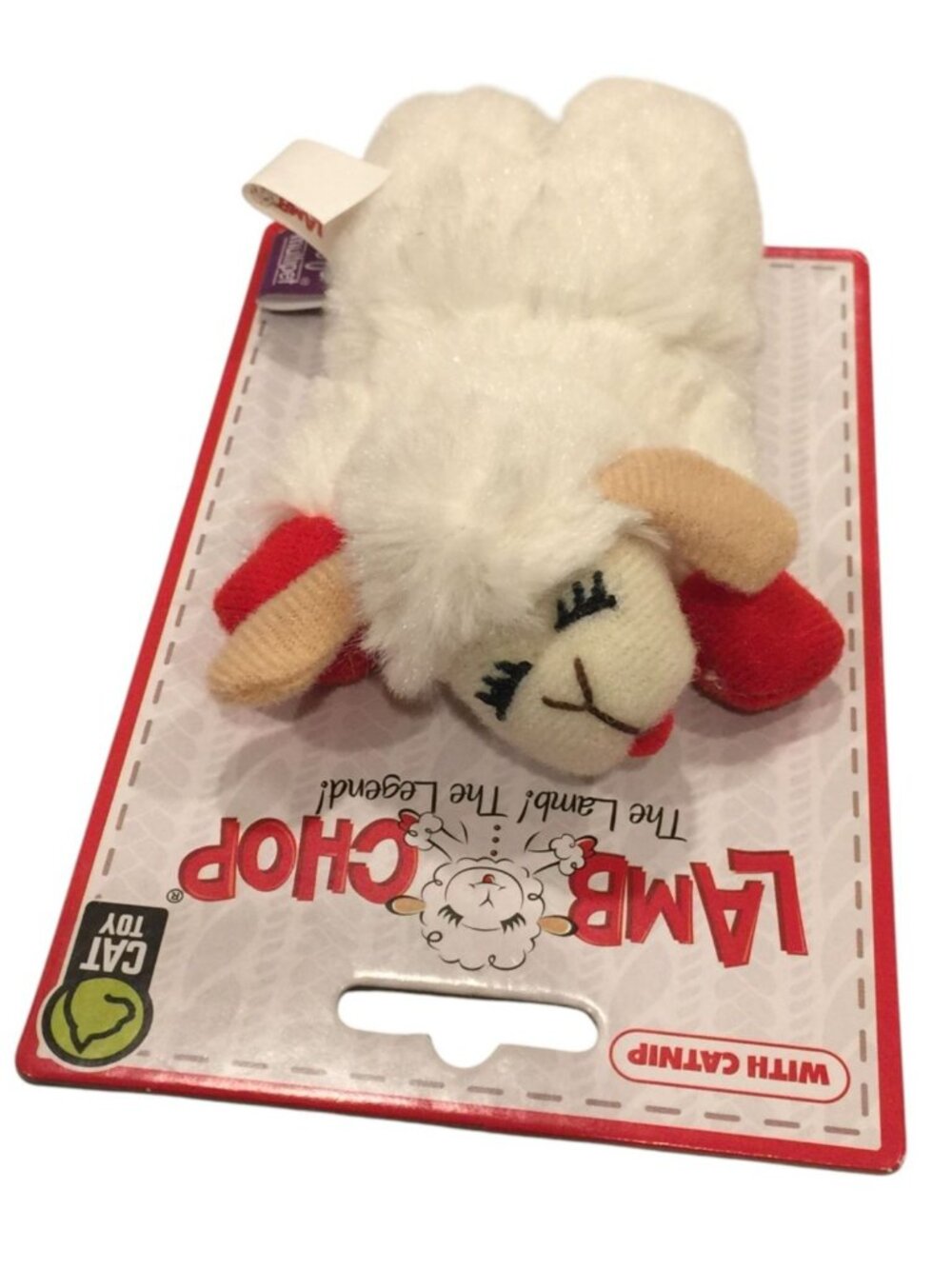 Lamb Chop 5" Cat Nip Plush Cat Toy